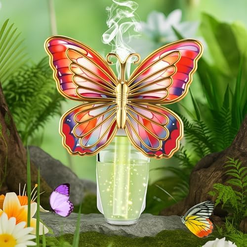 Butterfly Wall Fragrance Diffuser with Night Light