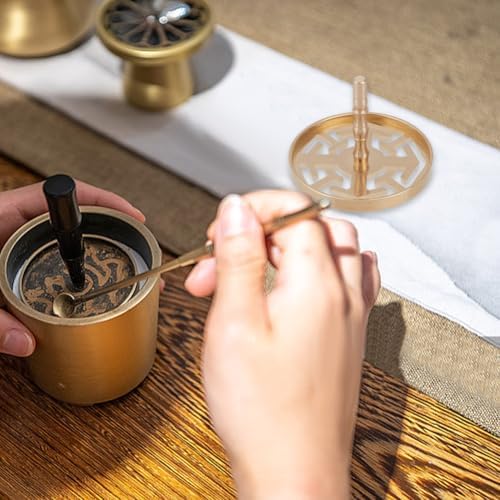 WEBEEDY 3 Style Incense Press Molds Brass Set