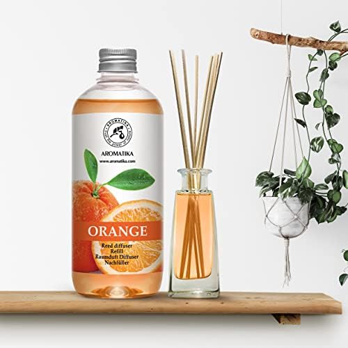AROMATIKA Orange Reed Diffuser Refill - Set of 3