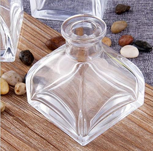 NATUWORLD 100ml Clear Glass Fragrance Jar for DIY Diffuser