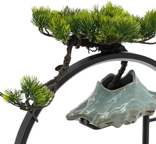 Tabletop Water Fountain with LED Lights and Atomizer