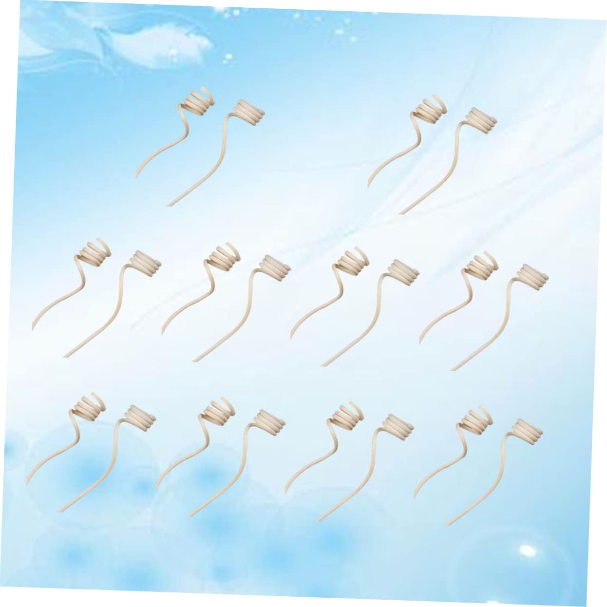 Happyyami 20pc Rattan Diffuser Sticks with Spiral Head