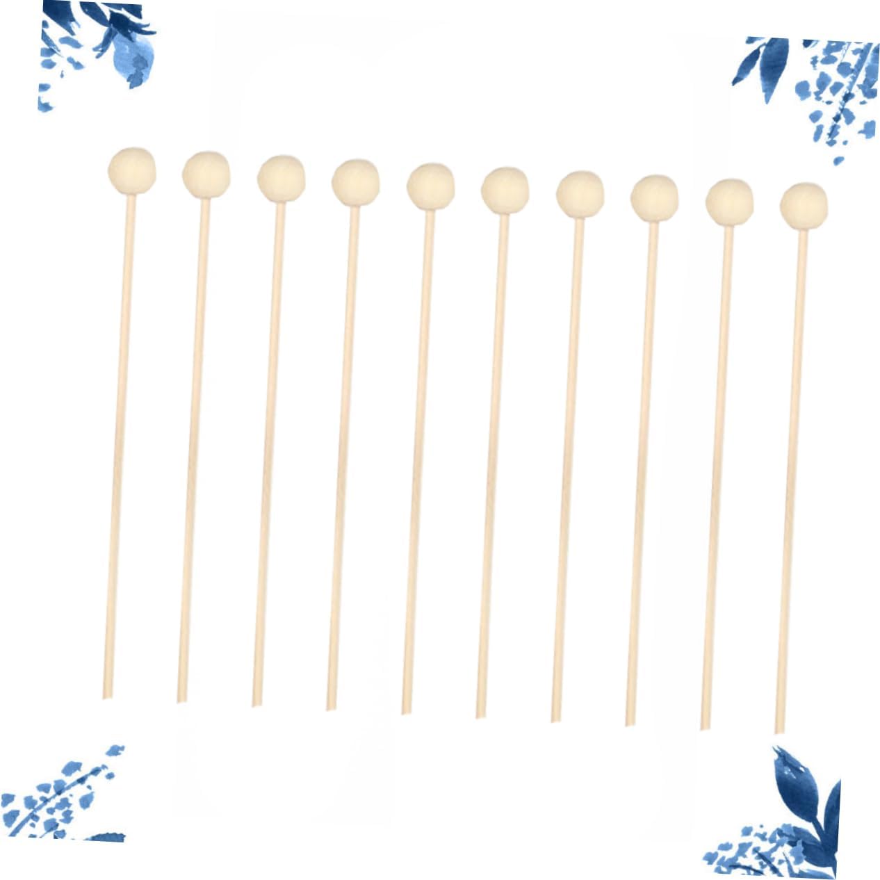 VOSAREA 10pcs Natural Rattan Oil Diffuser Sticks for Home Fragrance