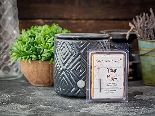 The Candle Daddy Your Mom Oven Baked Banana Bread Scented Wax Cubes
