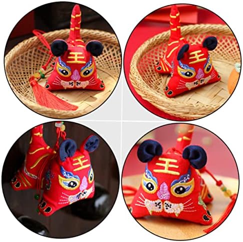 Tiger Embroidery Fragrance Sachet for Home Car Office