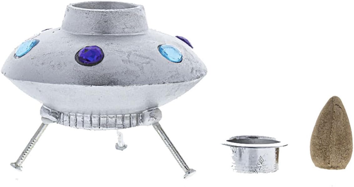 Fantasy Gifts Space Ship Incense Burner 2 Inch