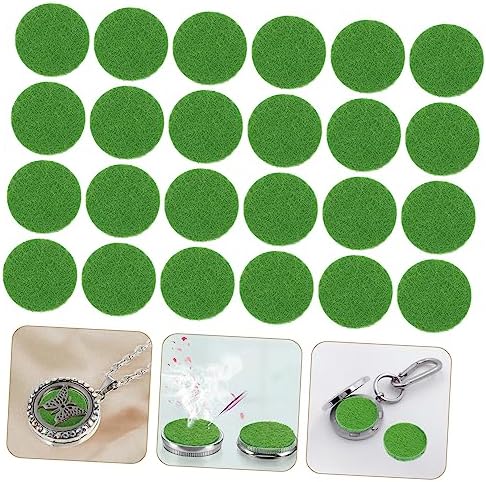 PRETYZOOM 100pcs Cotton Aromatherapy Diffuser Pads