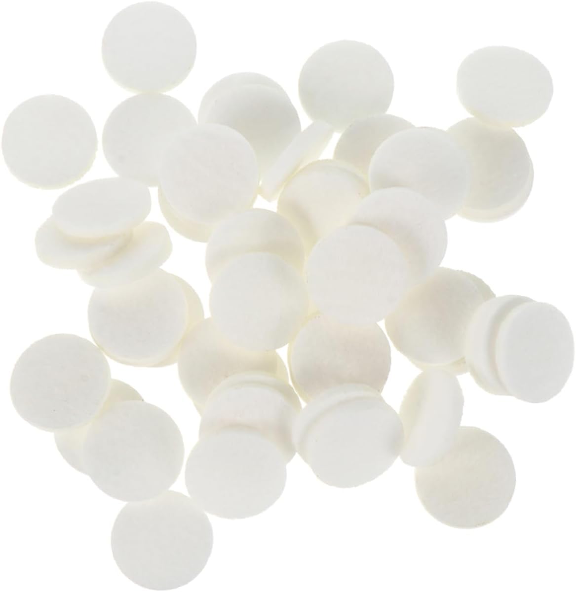 100pcs Cotton Aroma Diffuser Pads for Necklaces and Home Fragrance