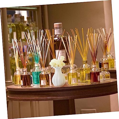 Vaguelly 10Pcs Natural Rattan Aroma Diffuser Sticks for Home Office Fragrance