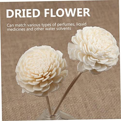 Unomor Scent Diffuser Sticks 3pcs Dried Flowers Home Decor
