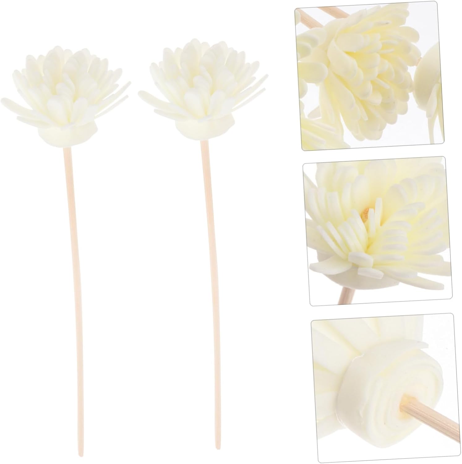 5pcs Chrysanthemum Aroma Diffuser Sticks Natural Rattan