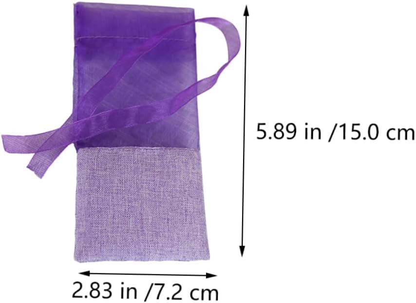 24Pcs Lavender Sachet Bags for Wardrobe and Closet Freshener