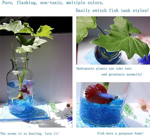 White Sea Glass Chips 2-4mm for Resin Art and Vase Fillers
