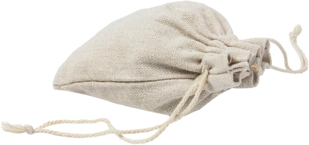 4pcs Reusable Lavender Sachet Bags with Drawstring Storage
