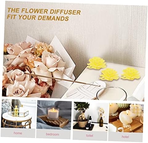 Ciieeo 100pcs Simulated Chrysanthemum Aroma Diffuser for Home Office