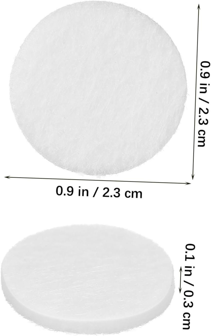 Zerodeko 100pcs Essential Oil Pads for Diffusers and Necklaces