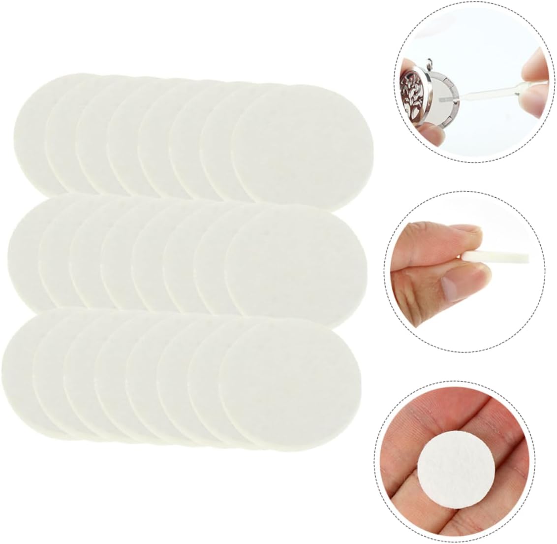 5 Sets Aromatherapy Pads Oil Absorbent for Diffuser