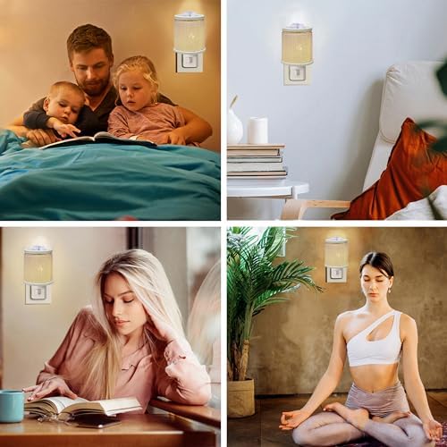 Wall Plug-in Electric Wax Melt Warmer with Double Metal Design