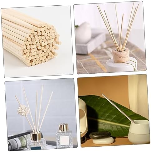 100Pcs Natural Rattan Diffuser Sticks for Aromatherapy