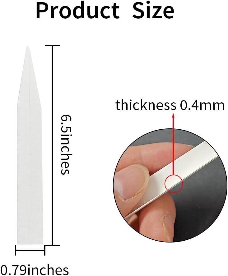 100 Pcs Perfume Tester Strips for Scent Testing and Essential Oils Sampling