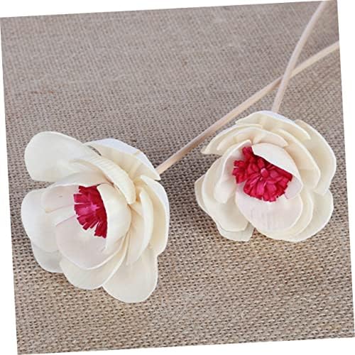 Unomor 3Pcs Aromatherapy Diffuser Sticks with Dried Flowers