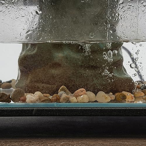 Tabletop Water Fountain with LED Light and Mist