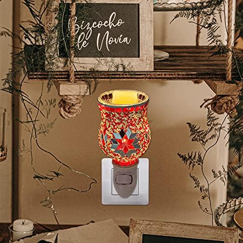 1pc Elegant Candle Holder Fragrance Lamp Essential Oil Diffuser