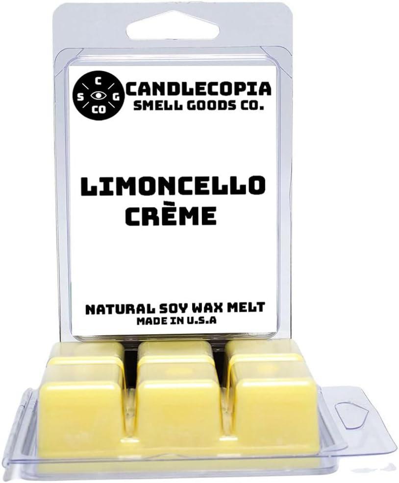 Limoncello Crme Vegan Wax Melts 12 Cubes 64 Ounces 2 Packs