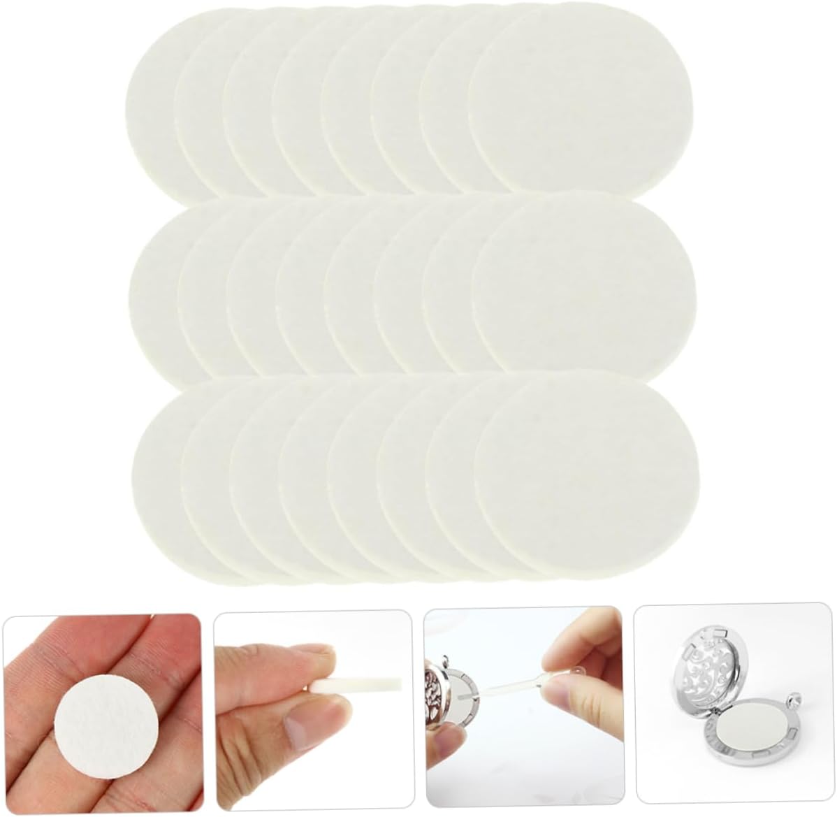 5 Sets Aromatherapy Pads Oil Absorbent for Diffuser
