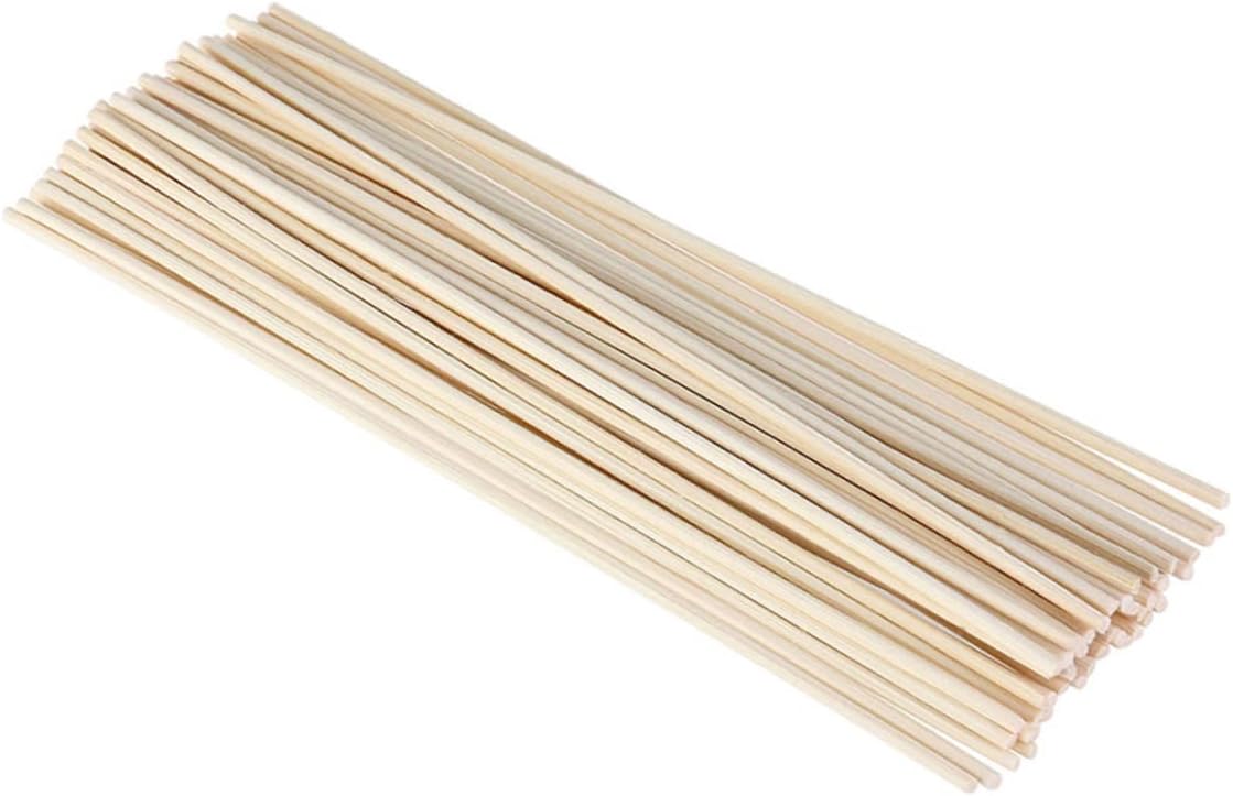 GLEAVI 150PCS Aroma Diffuser Rattan Sticks for Home Fragrance