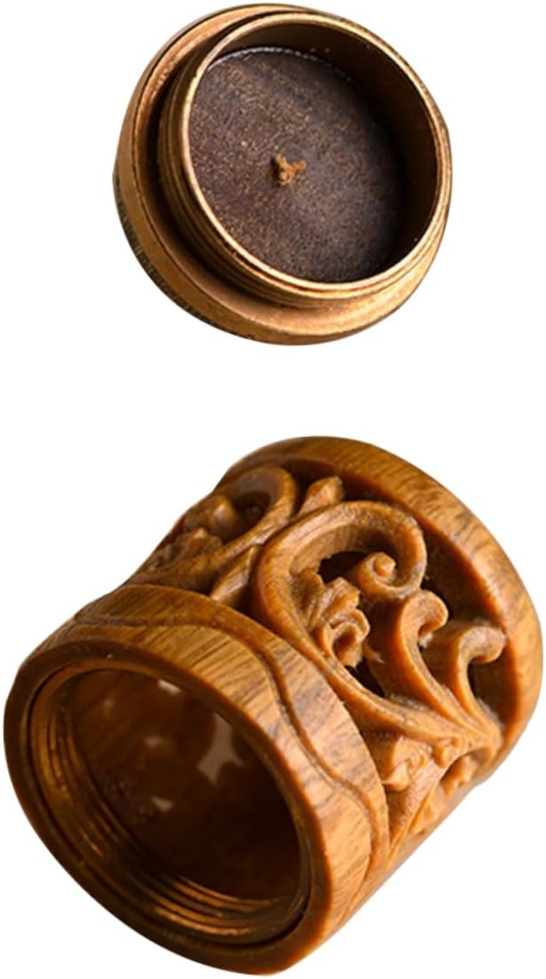 Cabilock Wooden Perfume Diffuser Keychain Aromatherapy Pendant