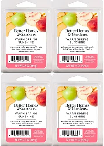 NITRO Better Homes and Gardens Warm Spring Sunshine Wax Cubes 4-Pack