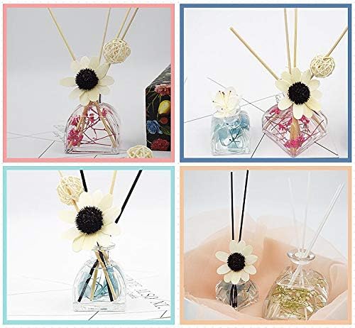 NATUWORLD 100ml Clear Glass Fragrance Jar for DIY Diffuser