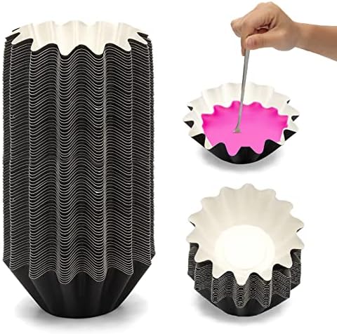 50 Pcs Leakproof Wax Melt Liners with Metal Spoon for Electric Warmers