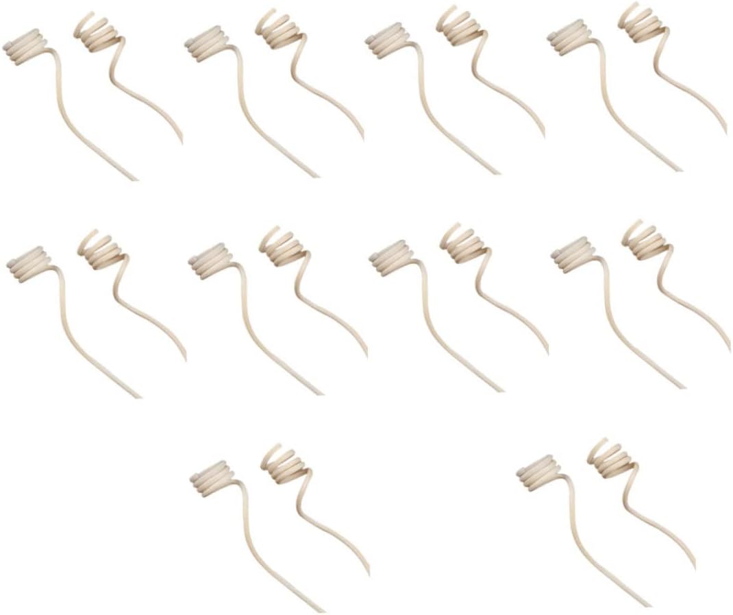 Happyyami 20pc Rattan Diffuser Sticks with Spiral Head