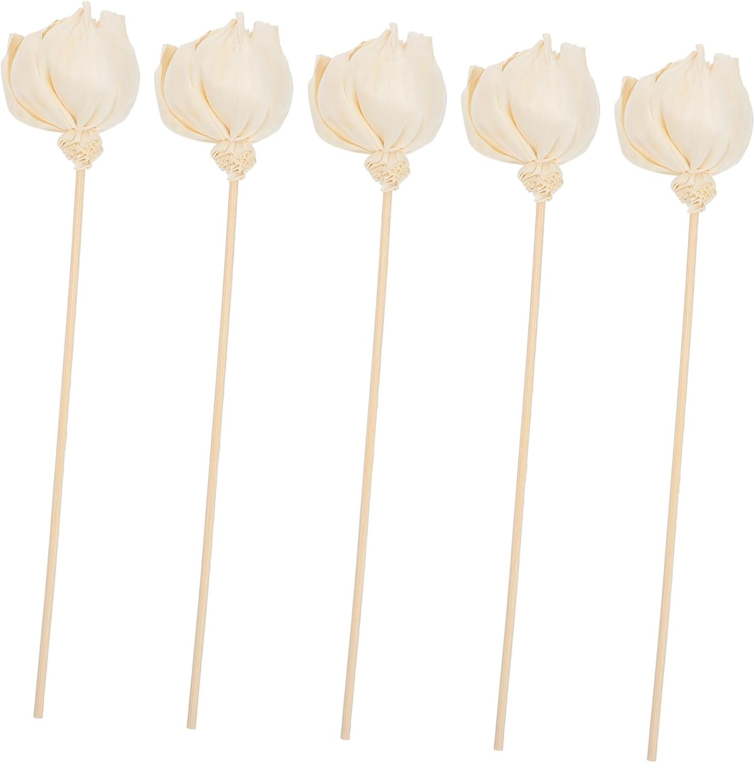Wakauto 5pcs Peony Flower Aroma Sticks for Diffusers