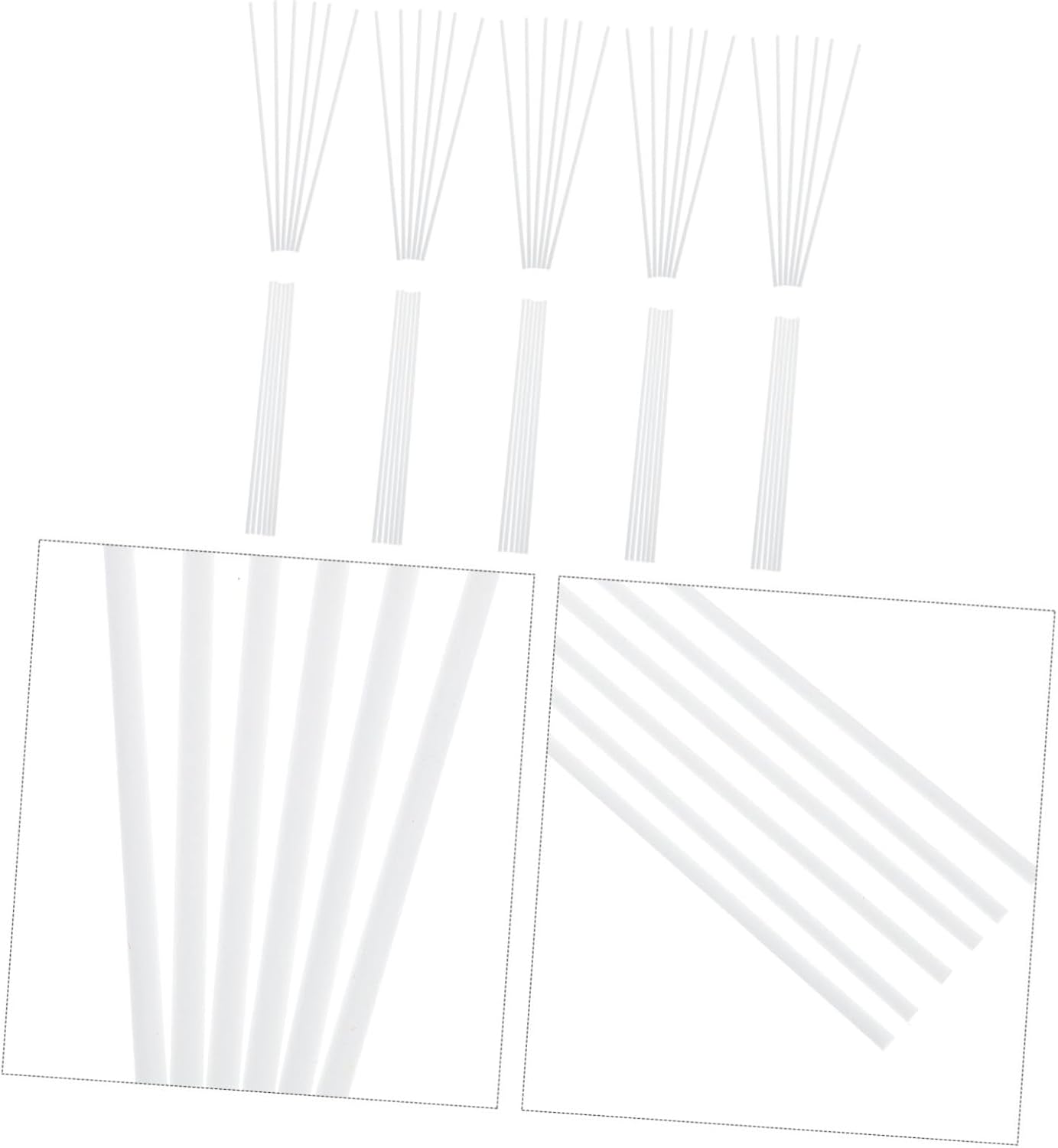 60Pcs Aroma Diffuser Sticks for Home Relaxation and Decor