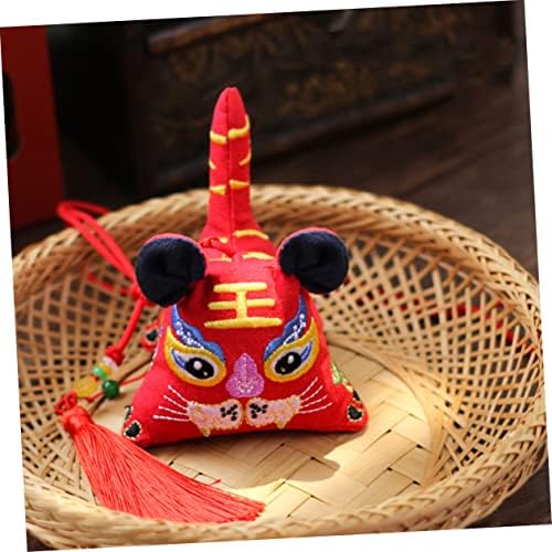 Tiger Embroidery Fragrance Sachet for Home Car Office