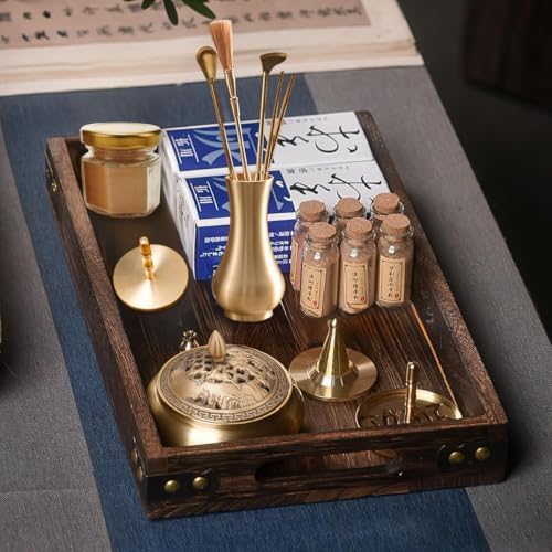 Sivlnian Brass Incense Burner Kit with Mold Tools