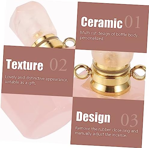 Essential Oil Diffuser Necklace Pendant for Aromatherapy