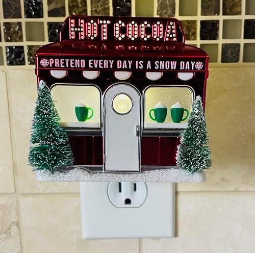 Red Hot Cocoa Wallflowers Nightlight Plug