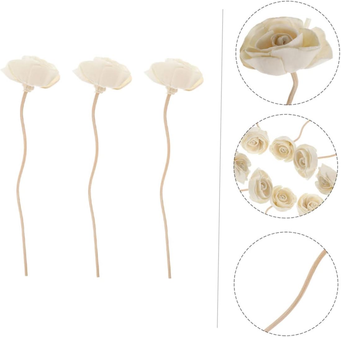 3pcs Flower Diffuser Sticks for Home Office Aromatherapy