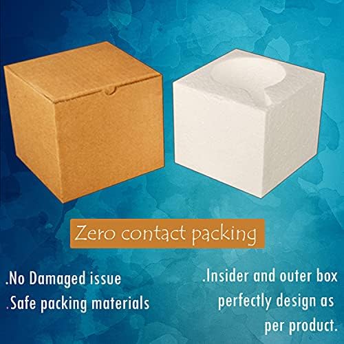 ABHANDICRAFTS Ceramic Essential Oil Burner Black