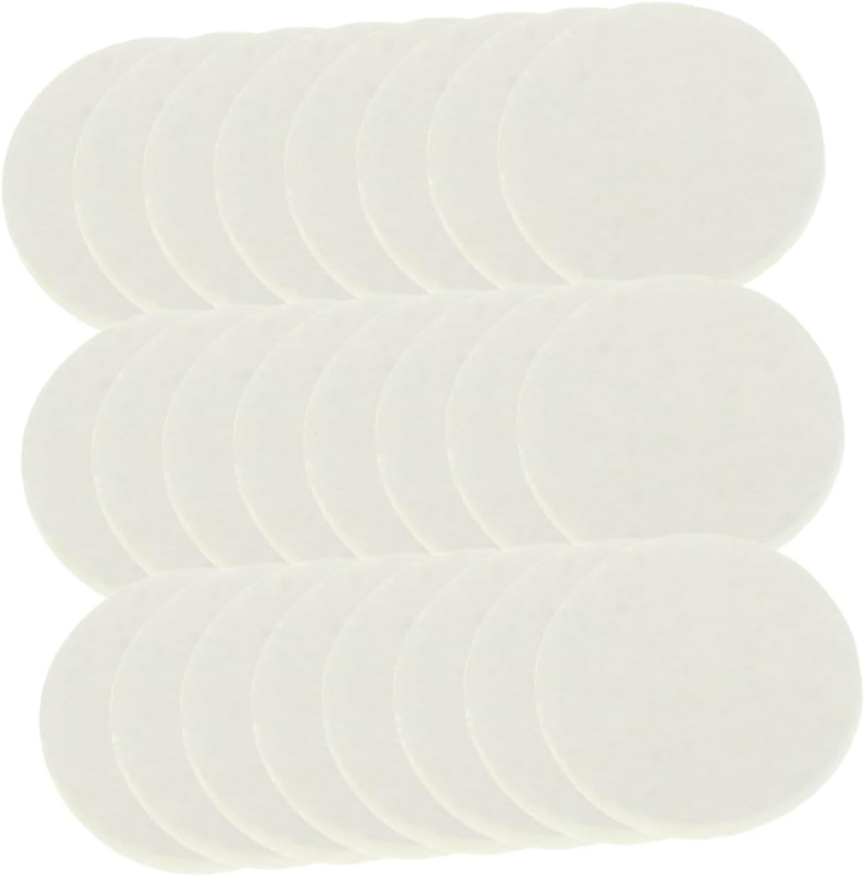 Healifty 100Pcs Essential Oil Refill Pads for Aromatherapy Necklace