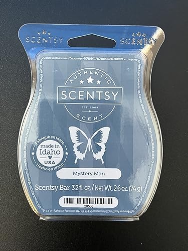 Scentsy Bar Mystery Man Scented Candle