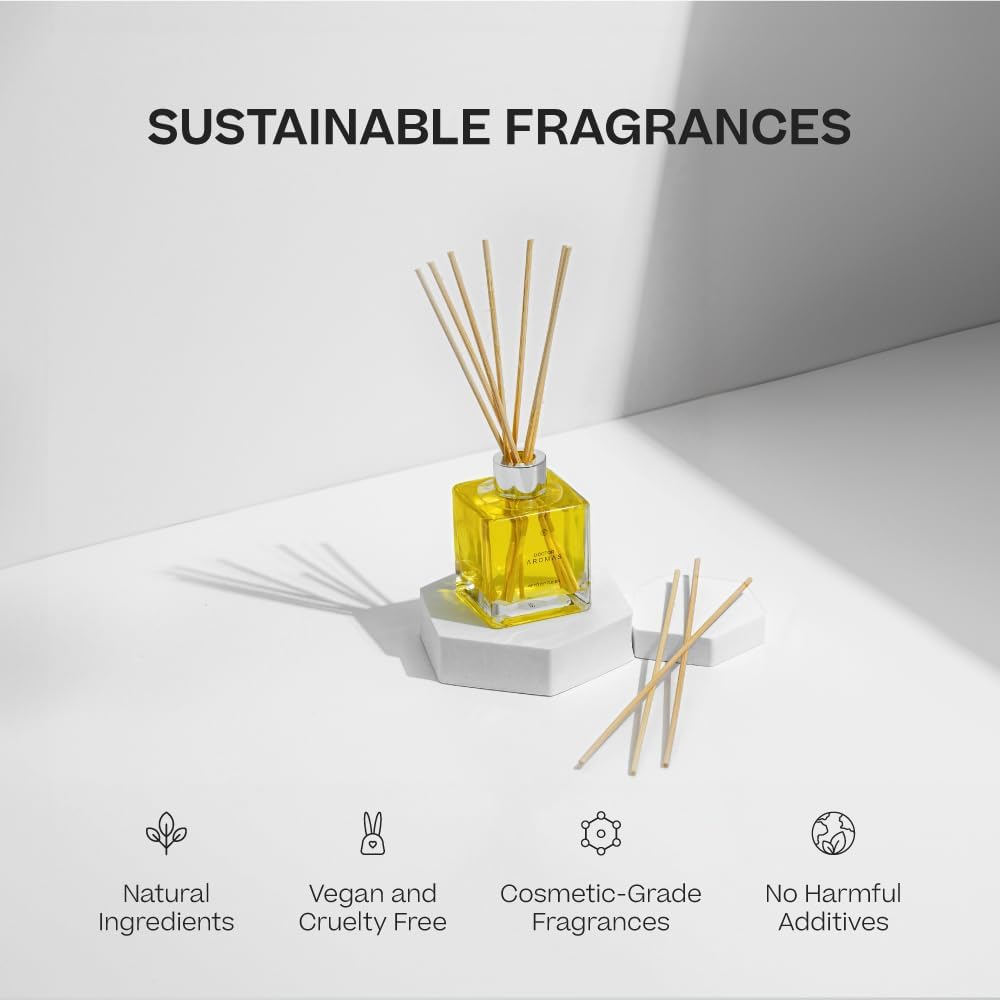 Doctor Aromas Essential Oil Reed Diffuser Set