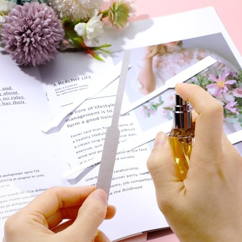 Bremorou 500 Pieces Perfume Tester Strips