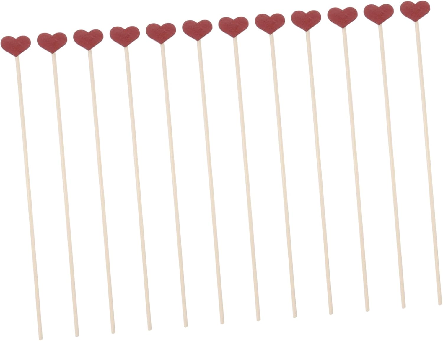 12 Piece Heart Shaped Aroma Sticks Set for Home and Office Aromatherapy