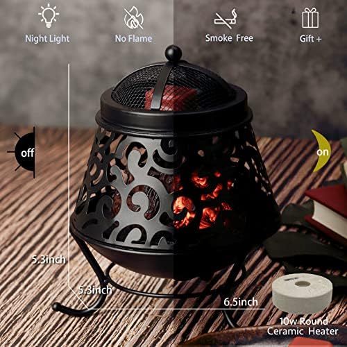 NAFANG Fire Pit Wax Melt Warmer Electric