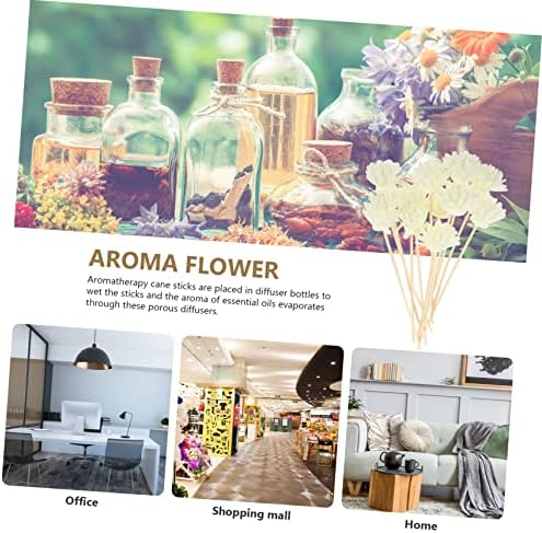 36Pcs Flower Aroma Diffuser Sticks for Home Office Decor